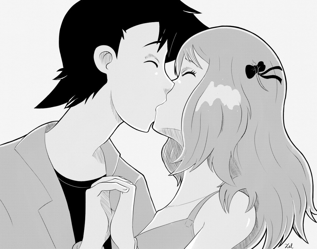 Ash And Serena Kiss