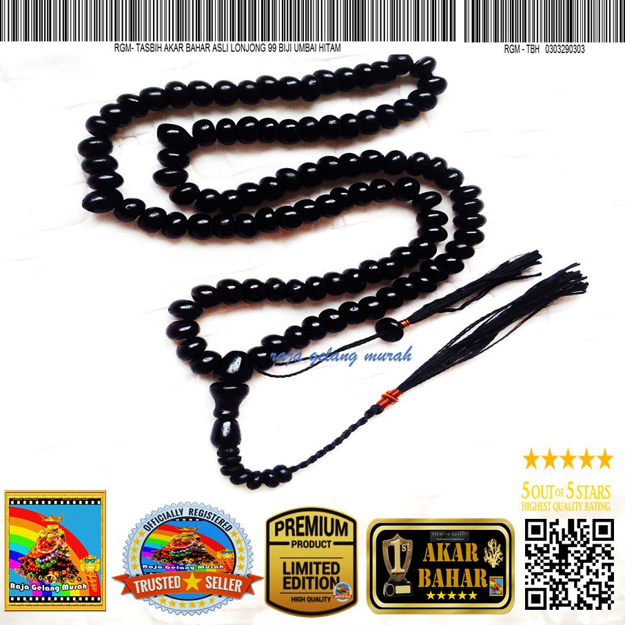 RajaGelangMurah's tweet image. #Tasbih_Akar_Bahar_Asli_Lonjong_99_Biji_Umbai_Hitam

#KELILING LINGKARAN : 42 CM
#DIAMETER BIJI  : 0,8 CM = 8  mm
#BERAT        : 80 GRAM
#TALI PENGIKAT KUAT 
#BISA DI JADIKAN KALUNG
#MENGANDUNG RADIUM ALAMI

#INFO_PEMESANAN_WA_081387820707

tokopedia.link/AjM3d36z0W