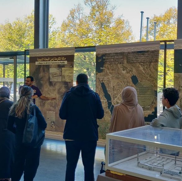 InstitutSira's tweet photo. L'Institut SIRA est à Marseille aujourd'hui à l'occasion de la Rencontre Annuelle des Musulmans du Sud ! Venez profiter de cette occasion de visiter l'exposition SIRA pour découvrir et redécouvrir la vie du Prophète Muhammad ﷺ !
#vieduprophète #islam #religion #rams2019 https://t.co/t3xUGRE51B