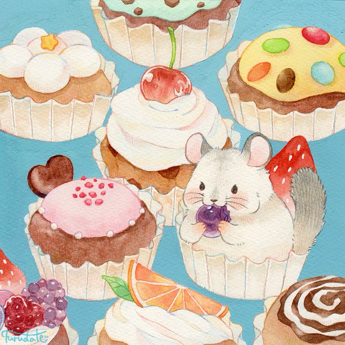 「カップケーキ」のTwitter画像/イラスト(古い順｜RT&Fav:50)