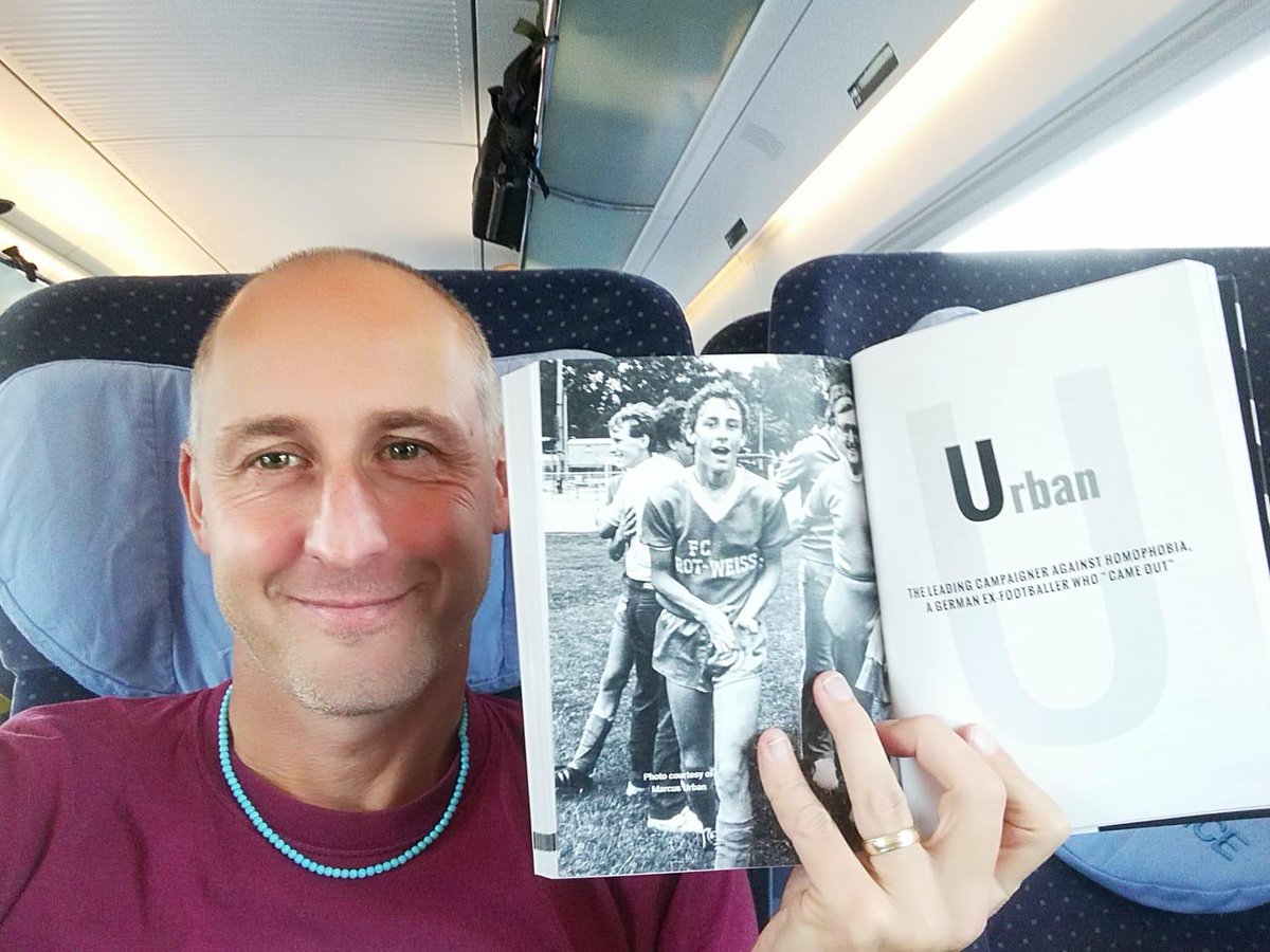 salva_moya's tweet photo. Marcus is a former East Germany international footballer, a trailblazer in "coming out" in the 90’s. He is one of the protagonists of #CatchingHateOffside. U for Urban. Chapter dedicated to homophobia in football @farenet @stop_homophobie @UEFA @DFB_Team_ES @MarcusUrban https://t.co/cxawjqjytb