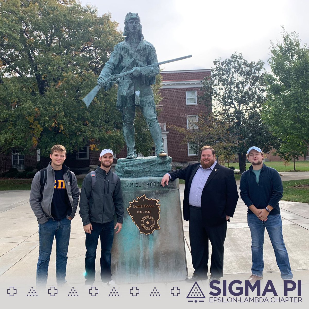On Friday morning, I visited <a href="/SigmaPi_EKU/">Sigma Pi EKU</a>. I really enjoyed talking to these young men about Epsilon-Lambda Chapter, their campus, and <a href="/SigmaPi/">Sigma Pi Fraternity</a> Fraternity. These guys have a refreshing fraternal spirit and are models of success at EKU! #SigmaPi #ΣΠ #Owls #WhyIBelieve