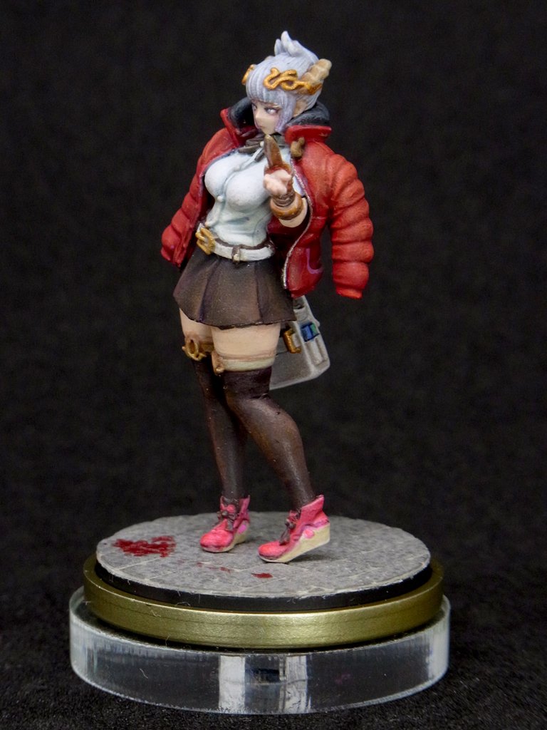 ゴムの人 ガンざえもん Kingdom Death Kingdomdeath の10月製品 Death High Dragon Sacrifice 完成です 龍の生贄 娘ちゃんな訳で 一体どんな自宅教育をされてきたのかすごく不安 ｅ つうか その イラストだとダウンジャケットに