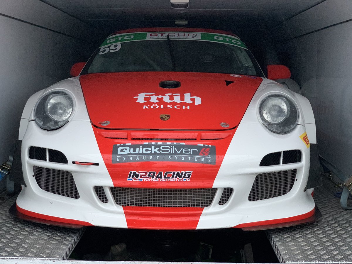 In2Racing's tweet photo. Strong return to the In2 Racing driving seat and @GTCUP grid for @FoxburrowFms in tricky conditions at @SnettertonMSV. We look forward to running him again in 2020! #Porsche #GTCup #Snetterton #In2Racing #Puttingyoufirst https://t.co/sFVJU1mZ0r