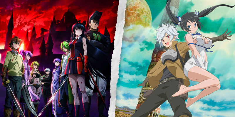 ANMTV - Anime, Mangá e TV on X: Akame ga Kill e Is It Wrong to