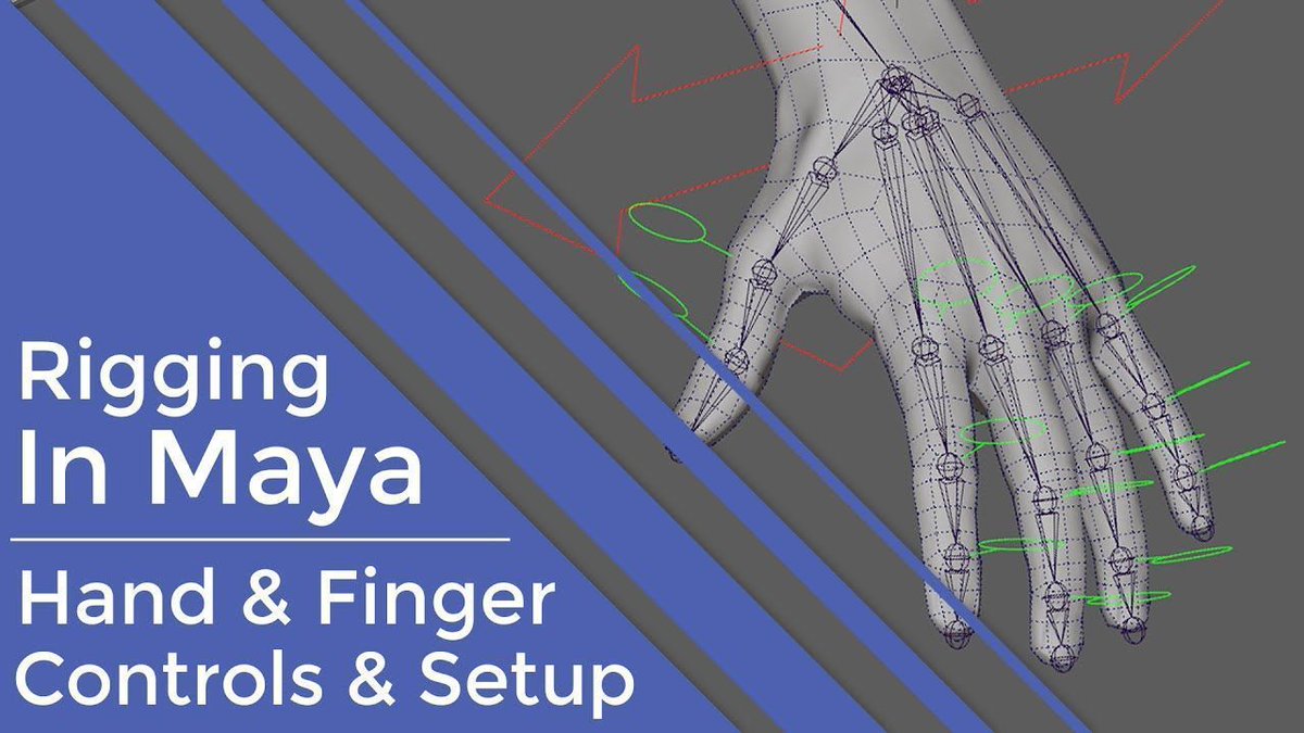antCGi's tweet photo. In this, the sixth video in the series, I take a look at creating a basic hand rig.
#RiggingInMaya | #Basics | #HandRig
https://t.co/AtSYcgd8v6 https://t.co/FLf4uD1yvW