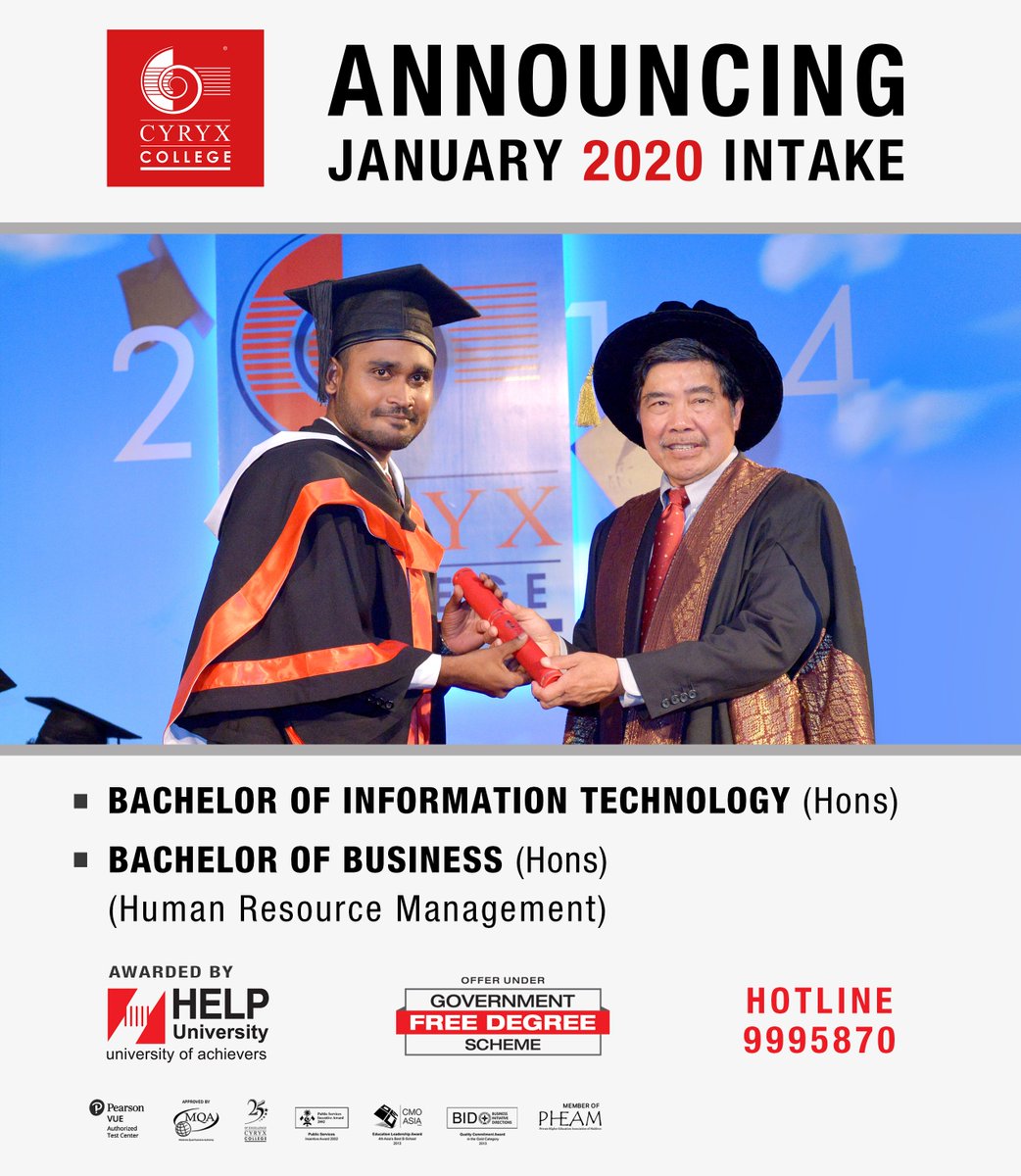 collegecyryx's tweet image. Cyryx College is offering a golden opportunity to stay with your loved ones here in the Maldives and acquire a prestige international certificate awarded By HELP University, Malaysia.

Visit: cyryxcollege.edu.mv or Call: 9995870
#cyryxcollege #HELPUniversity #Enrolnow