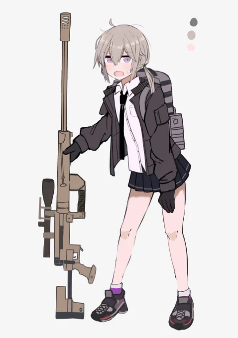 M200ちゃん 装備めっちゃ重そう
#ドルフロ 
