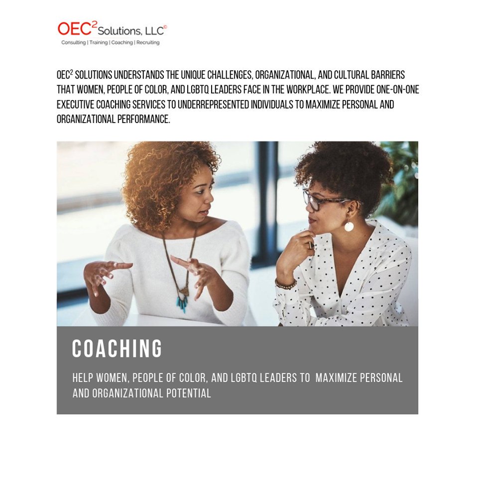Oec2solutions's tweet image. VISIT US! BOOTH #107 SHRM INCLUSION CONFERENCE OCT. 28th-30th NEW ORLEANS!

diversity.oec2solutions.com/coaching

#Shiftworkculture #Diversity #Inclusion #Equity #executivecoach #executivedevelopment #HeForSHE #womensleadership #executivecoaching #coachingculture #genderdiversity