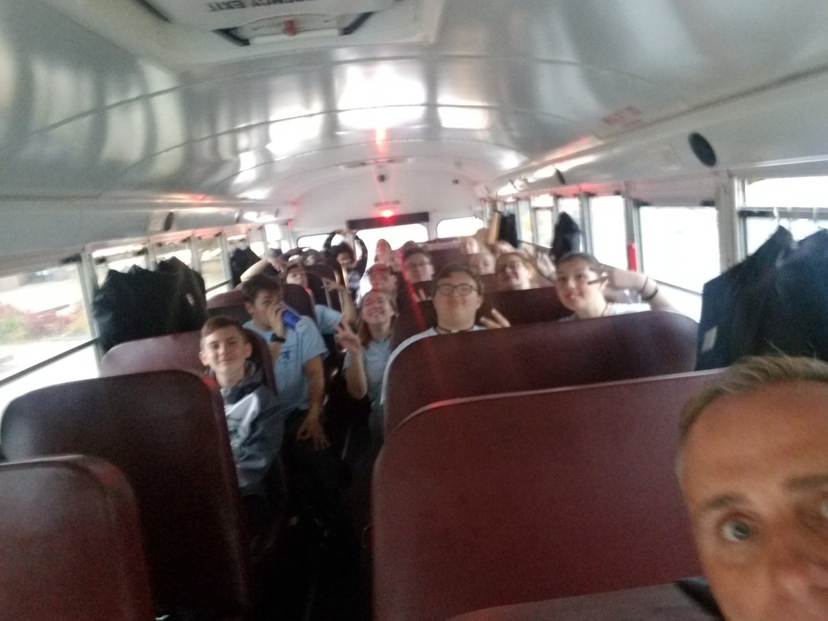 On our way to Hershey! Go Hornets!