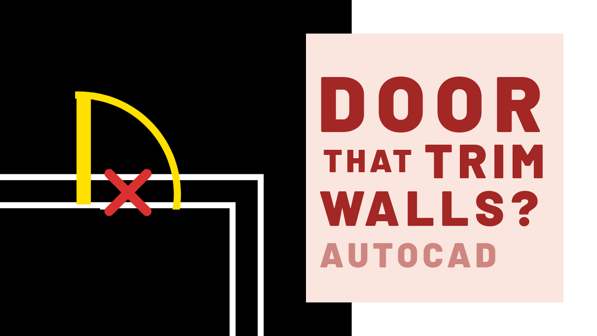 LazyArquitecto's tweet photo. Architect, learn how to make an Autocad dynamic door block that trim walls!
https://t.co/YbaILDeXLB
#architecs #autocaddynamicblocks #howtomakedoorblockinautocad #autocaddoorblock #architecturestudent #architecturemodel #architectureschool #sketch #rendering #handrender https://t.co/t6IBIVYa96