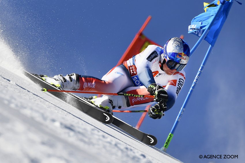 FedFranceSki's tweet image. Coupe du monde de #Sölden : Doublé tricolore sur le podium du Géant messieurs avec la victoire d&apos;@AlexPinturault, suivi de son compatriote @mathieufaivre ! #skialpin @fisalpine #LePool