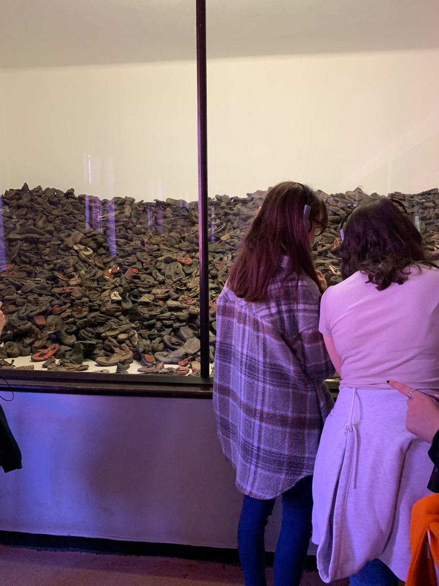 A very informative and humbling visit to the museum in Auschwitz 1. Our YBB pupils did us proud representing our school at such an important location #ybbpoland2019