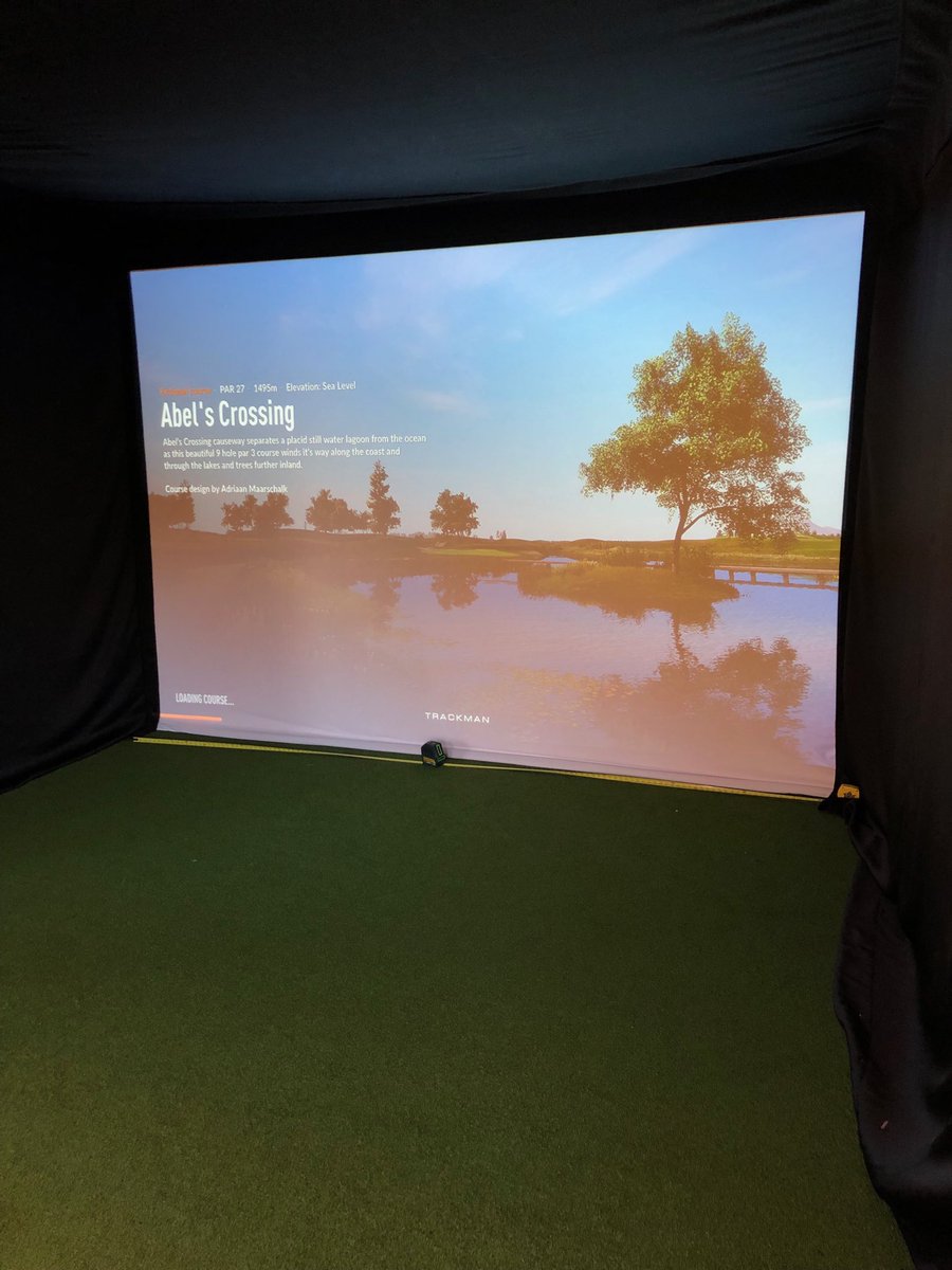 Indoor golf trial week is underway.  Book your spot today online or by calling the pro shop !