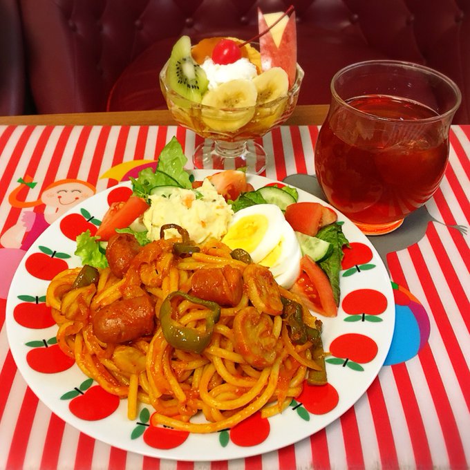 アニメ画像について 綺麗なナポリタン イラスト 手書き