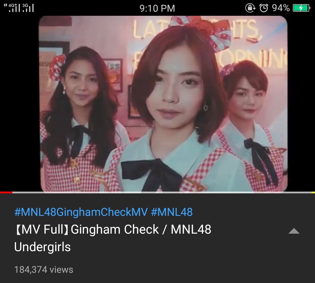 mnl48trends's tweet photo. 9:10 PM
184,374 views

#MNL48
#StreamGinghamCheckMV https://t.co/U4pKGO52kq