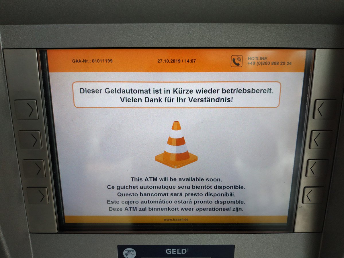 Wir haben die Bank gesprengt :-) #spiel19  wie viele käufe das wohl verhindert hat :-)