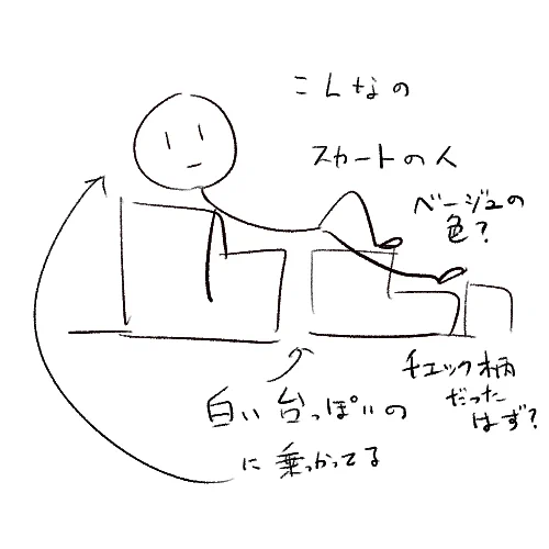 今日、東京駅東八重洲北口にこんな(図参照)広告ポスターを見つけて、己の何かの琴線に触れたようでURのおぞうさんでパロディしたろ!と思ったんだけど、何処のブランドのポスターなのか手掛り全く掴めなくて詰んでる
てか絵心無さすぎか 