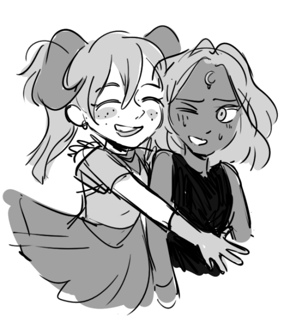 warmups of my maplestory2 characters 