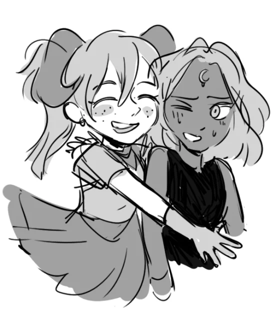 warmups of my maplestory2 characters 