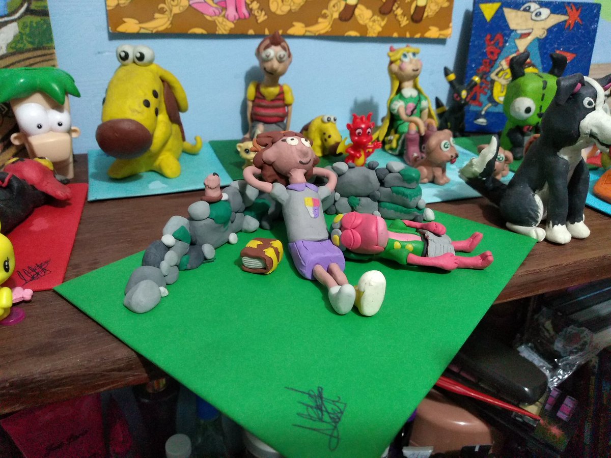 Anne and sprig of clay, I hope you like it #Amphibia #SprigPlantar #AnneBoonchuy
