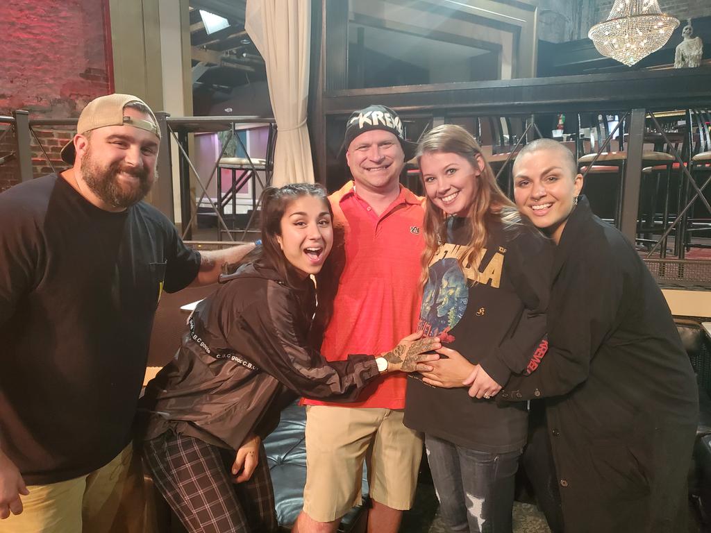 KrewellaFansFan's tweet photo. @krewellasource @Krewella @krewellayasmine @KrewellaJahan Me, @Britstew05 and @Samsonbigdog had a fucking blast at the #periodpackingparty in NOLA! Oh, baby Taco too! https://t.co/nfJR4AsILt