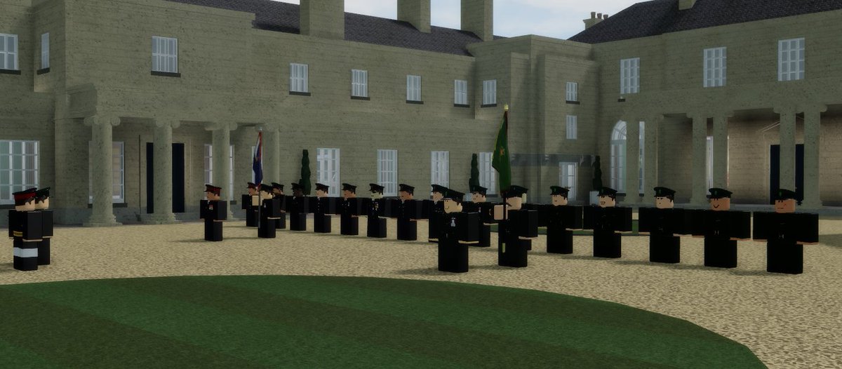 RIC_Roblox's tweet photo. Today the Lord Lieutenant and the Honorary Colonel of the Irish Special Constabulary inspected members of the Irish Security Forces. Great attendance from both RIC and ISC. https://t.co/p6VotagAQ2