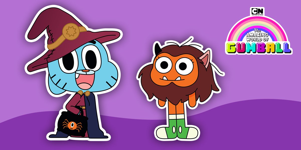 The Amazing World of Gumball Gumball Contorted Face Sticker - Sticker Mania