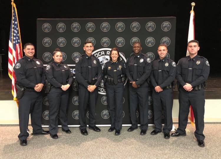 FOPBocaLodge35's tweet photo. Welcome to our newest officers https://t.co/T1kQVLCchg