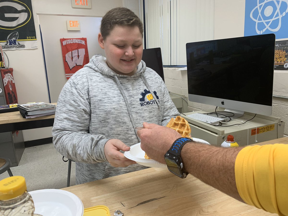 robotics_wms's tweet image. Sunday bonus practice. Robotics and waffles. Team 14158 @FTCTeams