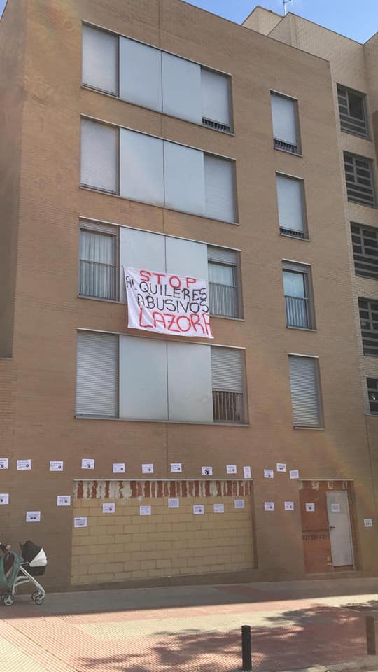 juanma_rosa's tweet photo. Claudio Coello 1, Torrejón en lucha
No a los precios abusivos de Lazora
#NosQuedamos
@InquilinatoMad 
@bloquesenlucha1 https://t.co/J2HNbFtTKG