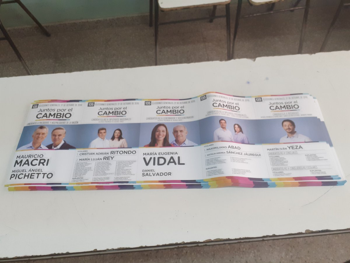 Listo. Lista completa 135. <a href="/mauriciomacri/">Mauricio Macri</a> <a href="/mariuvidal/">María Eugenia Vidal</a> <a href="/martinyeza/">Martín Yeza</a> #SiSePuede #AmoPinamar