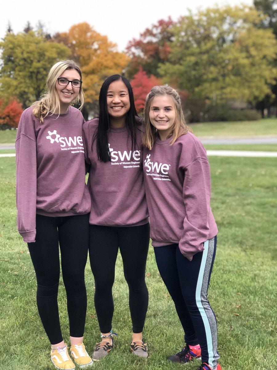 ValpoSWE's tweet photo. Swe Pictures in new Valpo SWE gear💜 https://t.co/pJWHrlLHyl