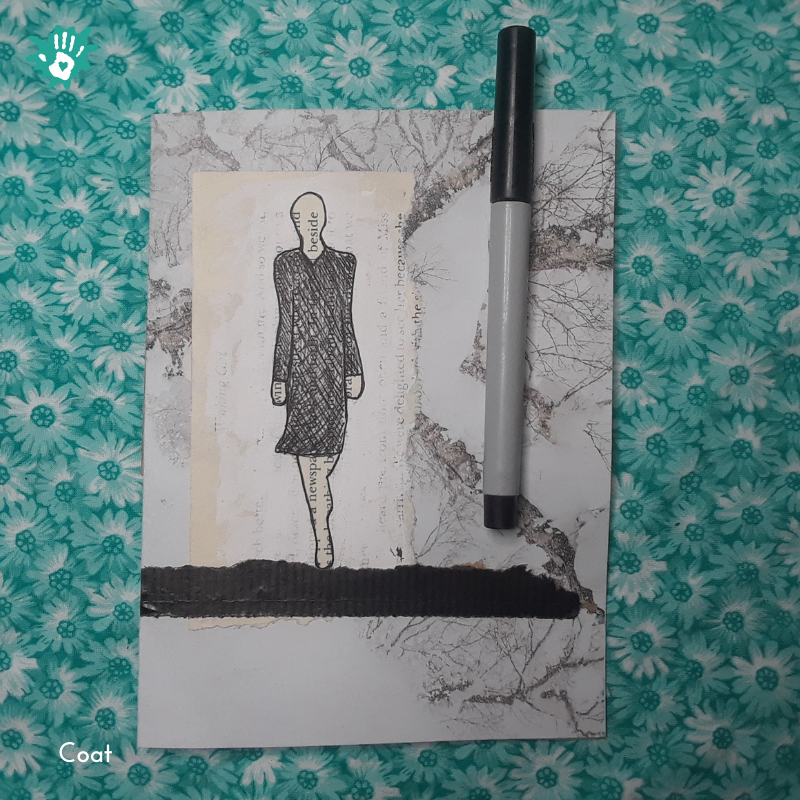 val_idees's tweet photo. The word for #inktober is #coat
Le mot pour #enctobre est #manteau
#inktober2019 #bringcreativityintoyourlife #inspiration #art #drawing #collage #ink #pencil #creativity #blackandwhite #inkwork #handdrawing #mixedmedia #markmaking #collageartworks #cravetimeforart #artistworking https://t.co/GqvV62BeMq