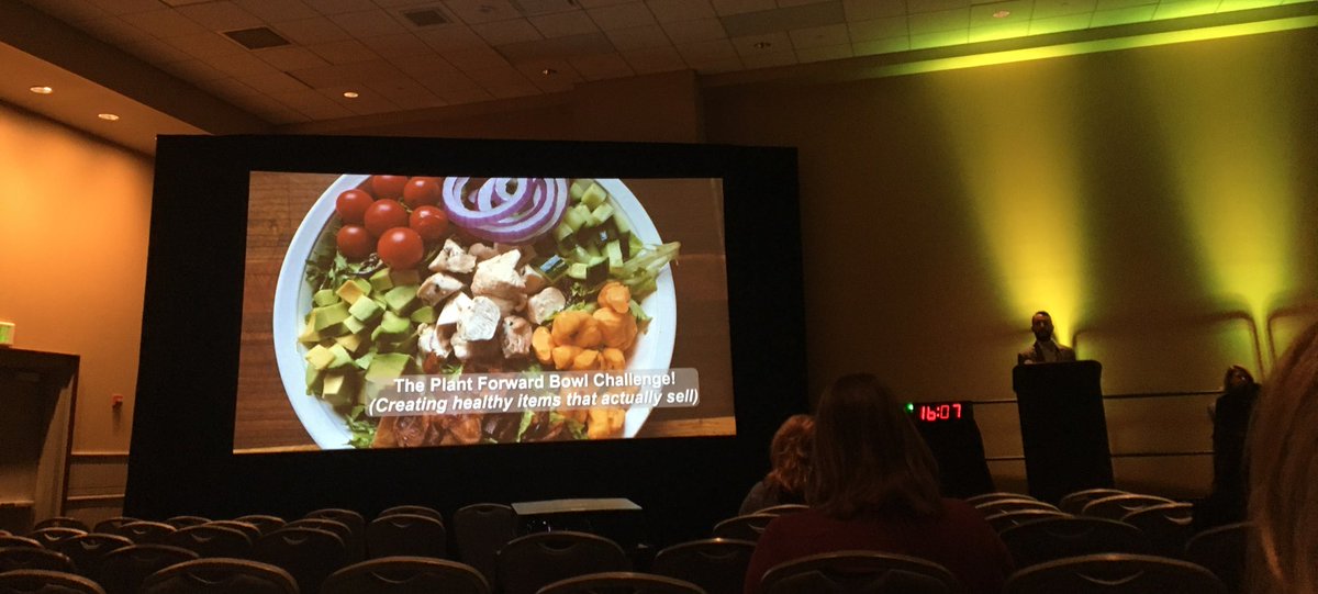 First #FNCE session of 2019 is in the books w/representation from  <a href="/compassgroupusa/">Compass Group USA</a> <a href="/CompassWellness/">Alyssa Rogers</a> A great reminder that the new food we introduce to consumers needs to be “familiar with a twist” no matter the age group!