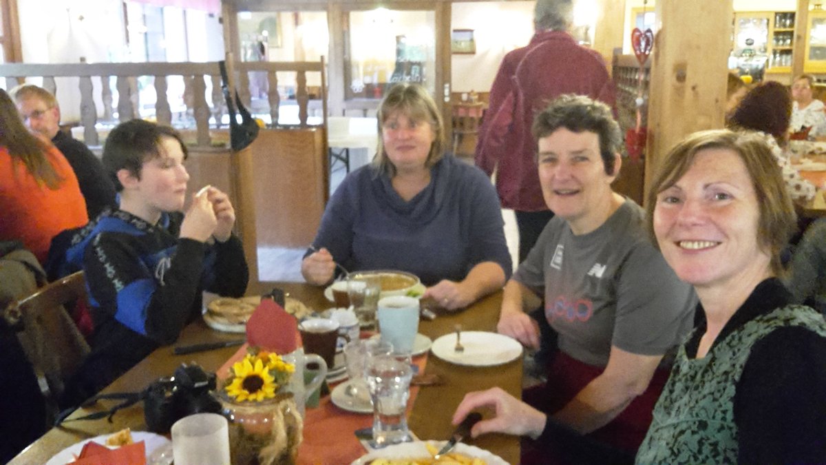 Kaffee und kuchen  (and wurst) at Exberg Hūtte with our German twinning hosts. #winningAtTwinning <a href="/roystoncrow/">Royston Crow</a> <a href="/TheListing/">thelisting</a> <a href="/Roystontown/">Royston Town Council</a>