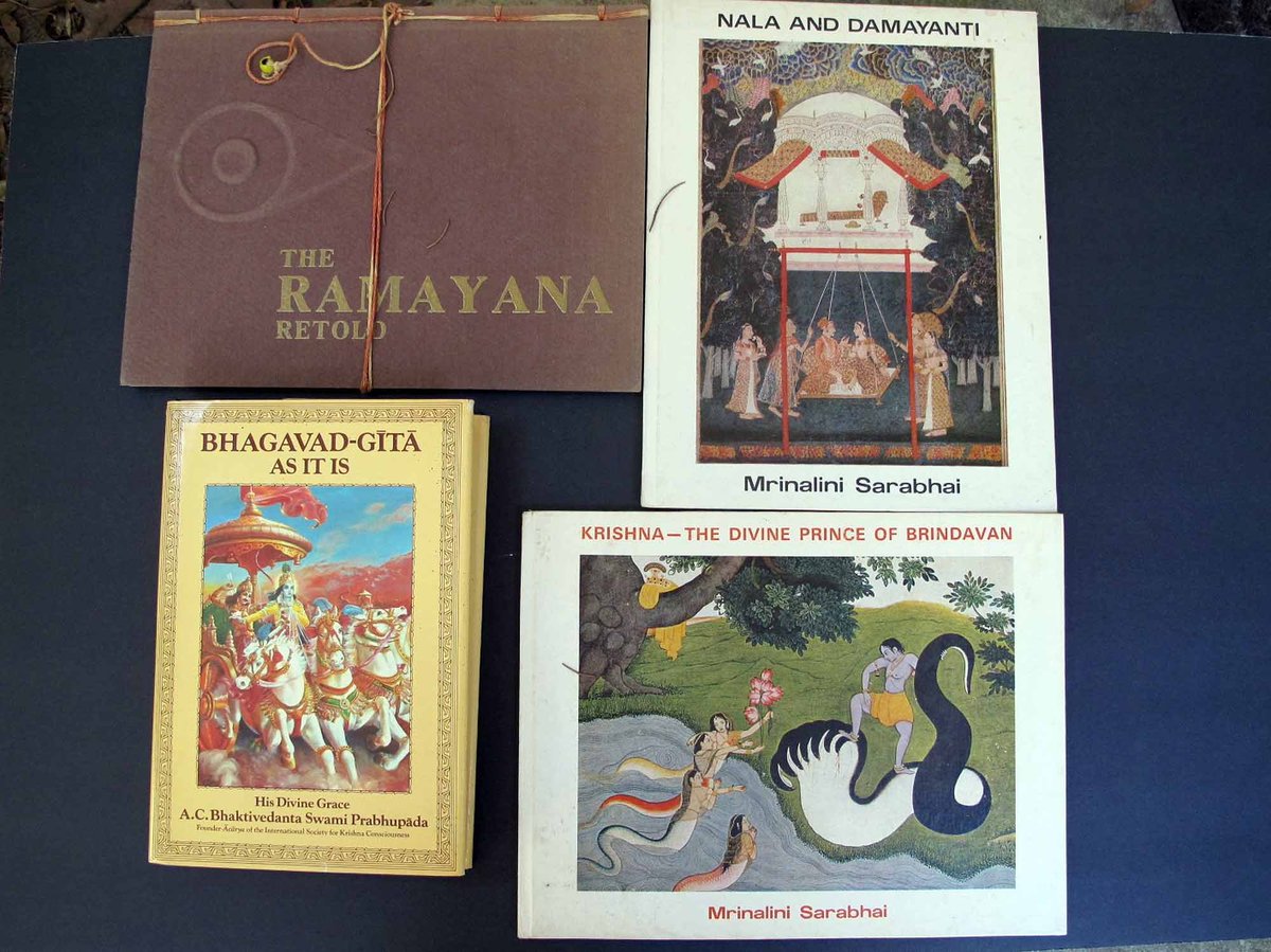 Excited to share the latest addition to my #etsy shop: 4 Hindu Religion Books-Ramayana-Bhagavad-Gita-Krishna-Nala Damayanti-Free Shipping etsy.me/2oqvqpE #booksandzines #book #4vintagebooks #hindureligionbooks #hindumythologybook #birthdaypresent #christmasgift
