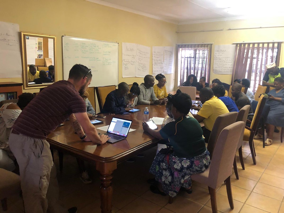 CedarLodgeRTC's tweet photo. Possibly the first time a lot of these teachers have ever used an iPad! An amazing experience facilitating a hands on workshop to demonstrate the potential impact that digital technology can make on a students learning @AppleEDU @Cmurphy390 @BCouncil_NI @zaBritish https://t.co/nmZVoKVoJS