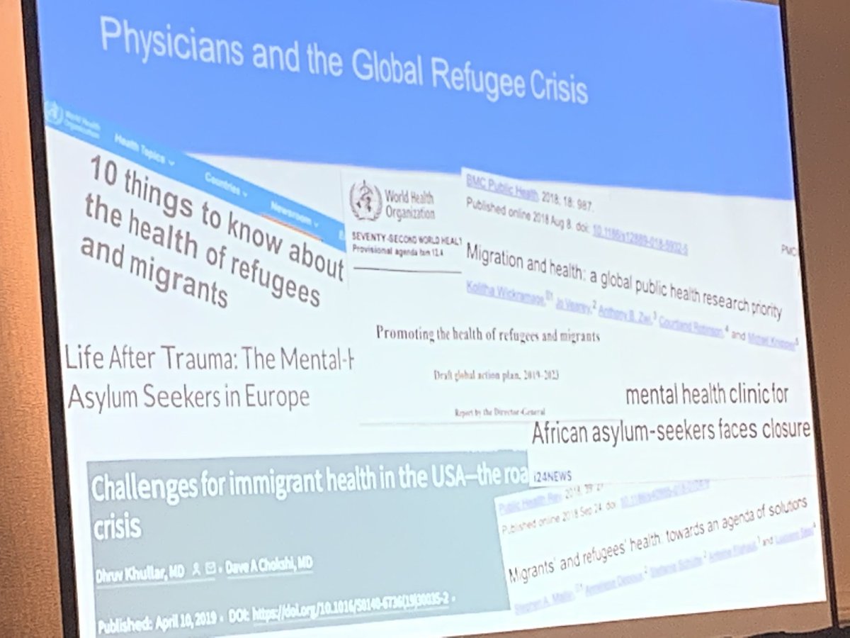 Jensen Reckhow quotes Warsan Shire in presenting on Negev Refugee Center  med student-led program caring for the underserved: “no one leaves home  unless home is the mouth of a shark. you only, image size:1200x900