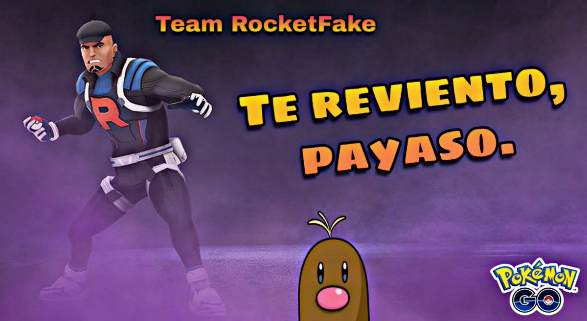 The_EVIL_Lyn's tweet photo. #TeRevientoPayaso #ThugLife
#Mamadisimo #QueTeMeto #PokemonGO #Pokemon #TeamGORocket #TeamRocketFake https://t.co/Gqkcqfo6Zb