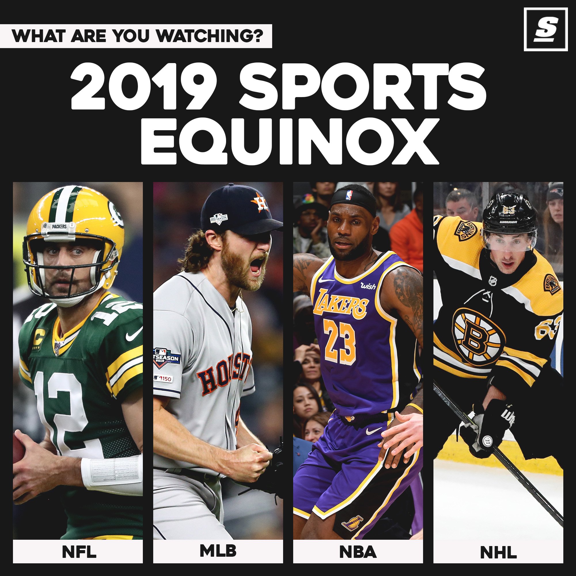 theScore on X: Today is the only day in 2019 where the NFL, MLB