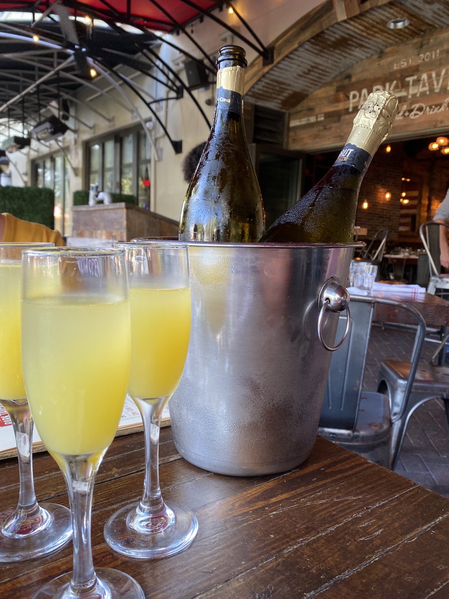 I live for brunch!! #GetInMyBelly #SundayFunday #DowntownDelray #BottomlessMimosas #ParkTavern