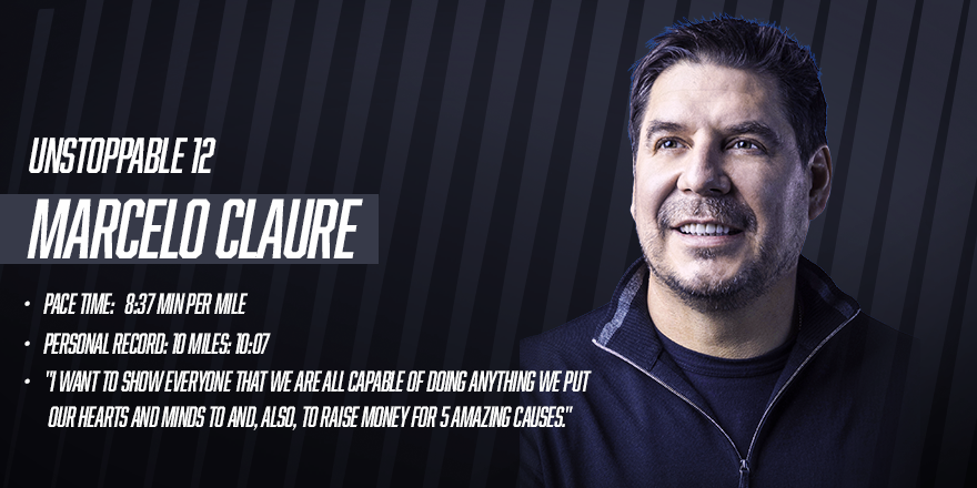 marceloclaure's tweet photo. The #Unstoppable12 is warming up to crush our $500k goal! These incredible friends will be my side on Nov. 3rd, with their hearts and their minds set on the finish line. The more you give, the faster we'll run! Donate Here: https://t.co/wsAqXFAImZ https://t.co/U1l6SUU0BF