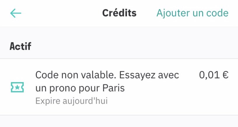 Ha ouais ils sont taquins Deliveroo quand tu prono om en code réduction