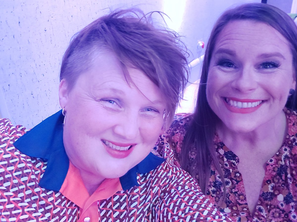 CoordinatorJsy's tweet photo. Hair down - makeup on. Time to network, chat, laugh, eat & dance - good for the working soul. Missed those who had to work β€ #strictlyHCS @becksherrington @ClaireSambridge @ClareRyder6 @JennaMackay4 @jessiem11898218 @Valter_Jsy @ChiefNurseJsy @sallyannecook4 @greenpdl https://t.co/OnhFgGMjnS