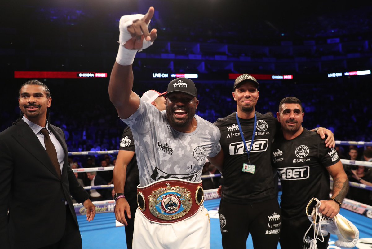 Strap season! <a href="/DerekWarChisora/">Derek Chisora 🥊</a> secured the WBO intercontinental title last night. Time for another world title shot in 2020? #warchisora