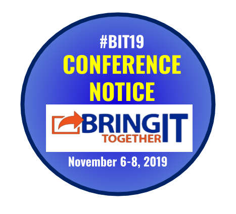 vBIT21's tweet photo. Merci d’avoir participé à #BIT19! Nous avons hâte de vous voir l’an prochain à #BIT20! Continuez de nous suivre sur les médias sociaux pour des mises à jour durant l’année, tandis que vous continuez de partager votre apprentissage #BringItTogether #onted #ecoo #oasboict https://t.co/04DBRLxg1C