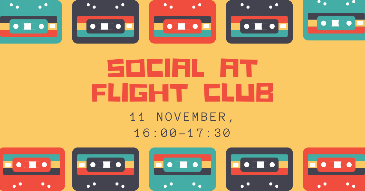 EXCITING NEWS! Our next member meeting is going to be a social at Flight Club! Make sure you secure your place by signing up here - forms.gle/VNQ4f5HdB3MVoi…
