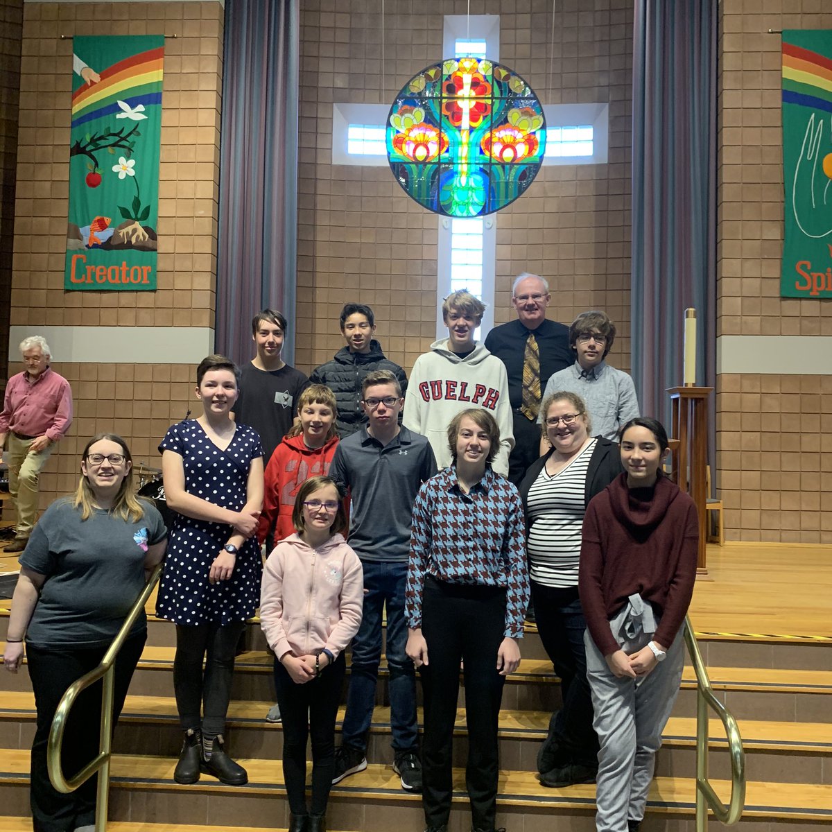 edenyouth's tweet photo. The awesome #EdenYouth planned and led worship this morning. Awesome people, amazing music, and the spirit moving us! #UCCan #youthminstry #youthgroup https://t.co/U97WikNdmC