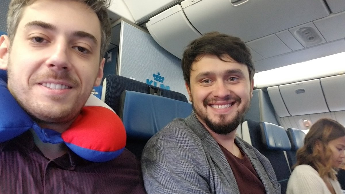 liviuchircu's tweet image. Aaand #opensips is on its way to #AstriCon19!  First time in Atlanta for both me and @razvancrainea and our first trans-atlantic with #KLM!